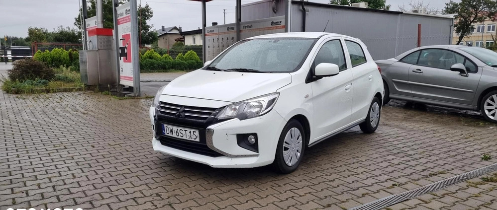 Mitsubishi Space Star cena 29900 przebieg: 20000, rok produkcji 2022 z Jasień małe 106